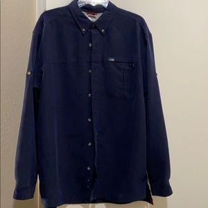 Men’s North Face Button Down Shirt sz LG